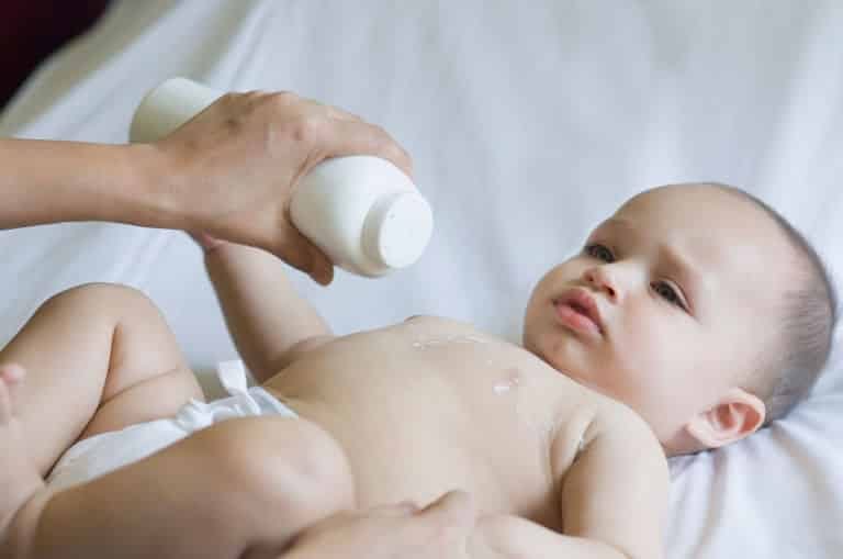 baby talc powder
