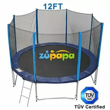 Zupapa 15 Foot TUV-Approved Trampoline