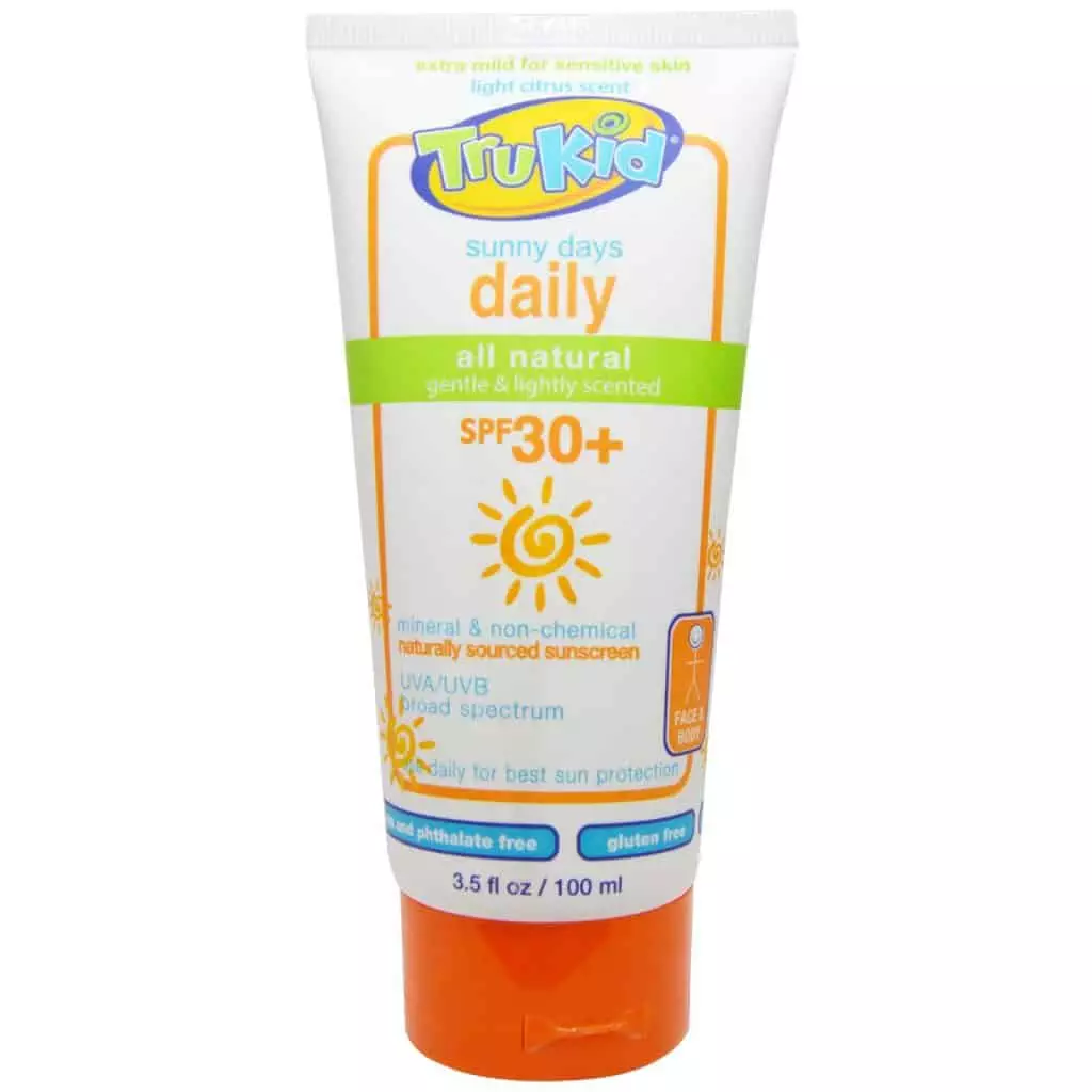 TruKid Sunny Days Daily Sunscreen, SPF 30+