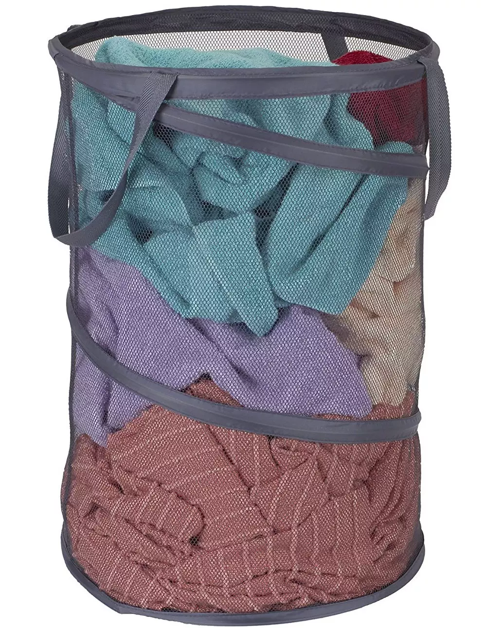 Household Essentials Pop-Up Mesh Laundry Hamper