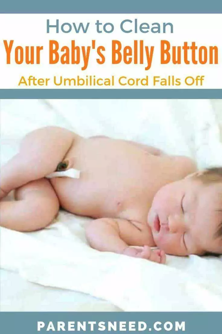 How to Clean Babies Belly Button After Umbilical Cord Stump falls off