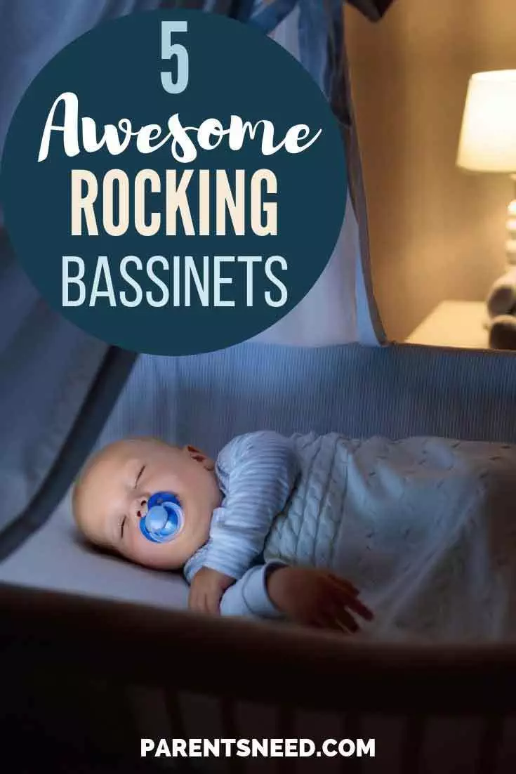 Top 5 Best Rocking Bassinets for your baby feature photo