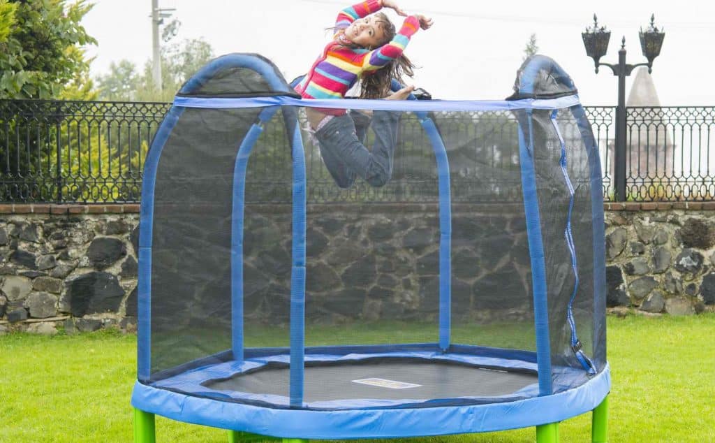 my first trampoline