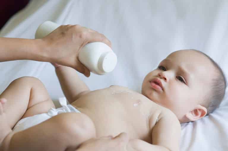 baby talc powder