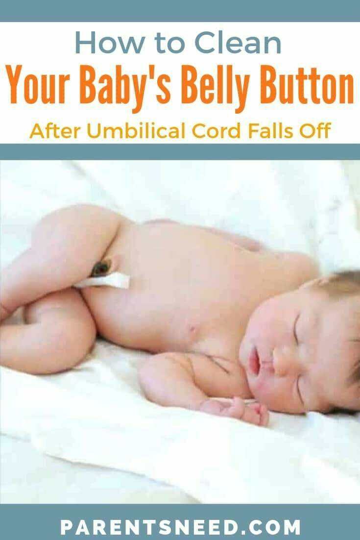 How to Clean Babies' Belly Button after Umbilical Cord ...