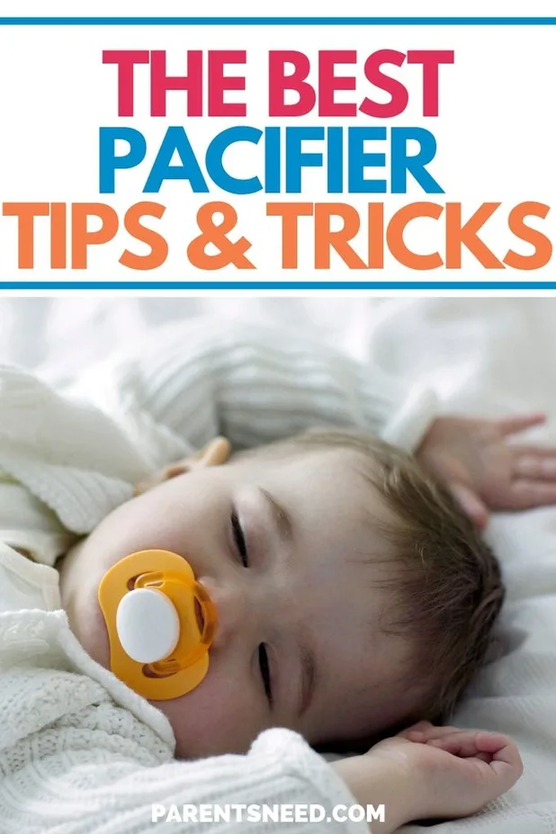 keeping pacifier in baby's mouth