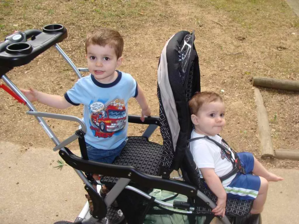 sit and stand plus double stroller